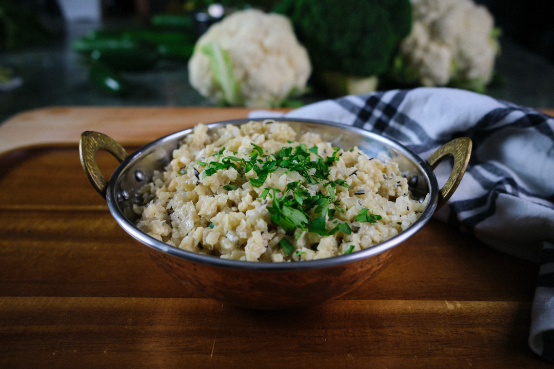 cauliflower risotto