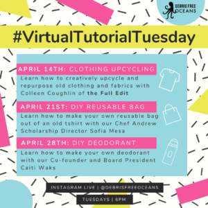 Flyer for virtual events