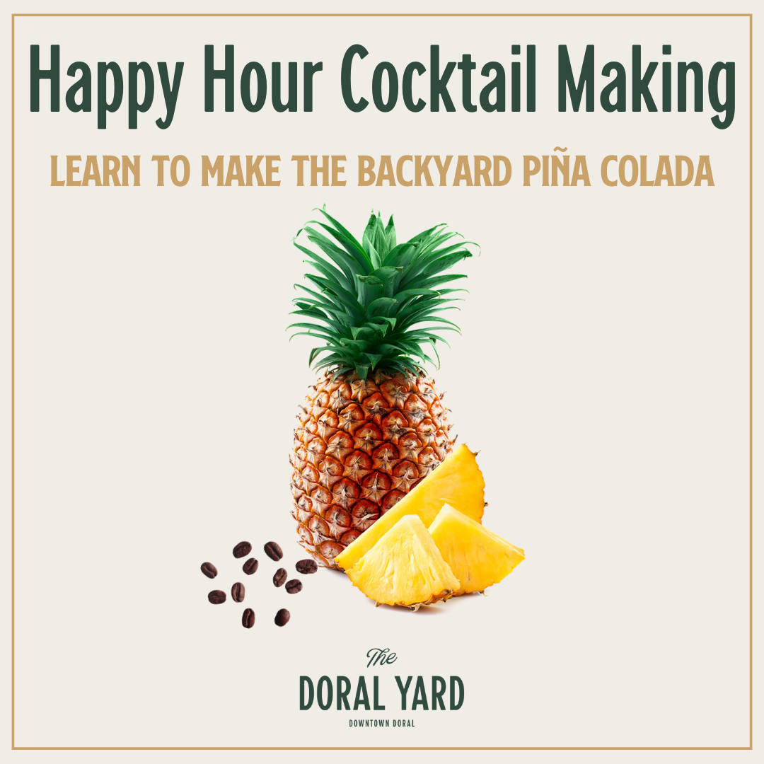 Happy Hour Backyard Piña Colada