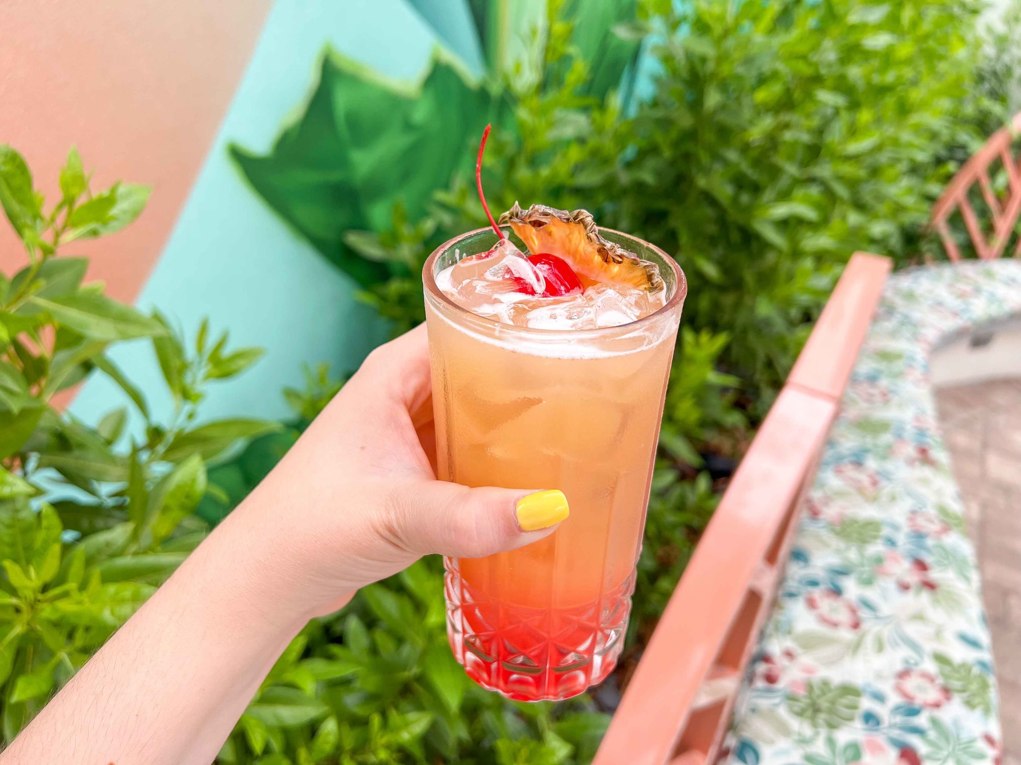 A photo of a Yard Tai cocktail