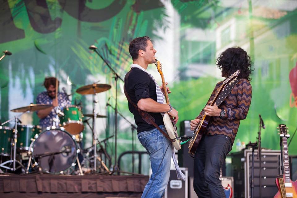 Turn up your Saturday night! Live rock, cold drinks, tasty bites & high-energy vibes take over Downtown Doral at The Doral Yard in Miami, FL